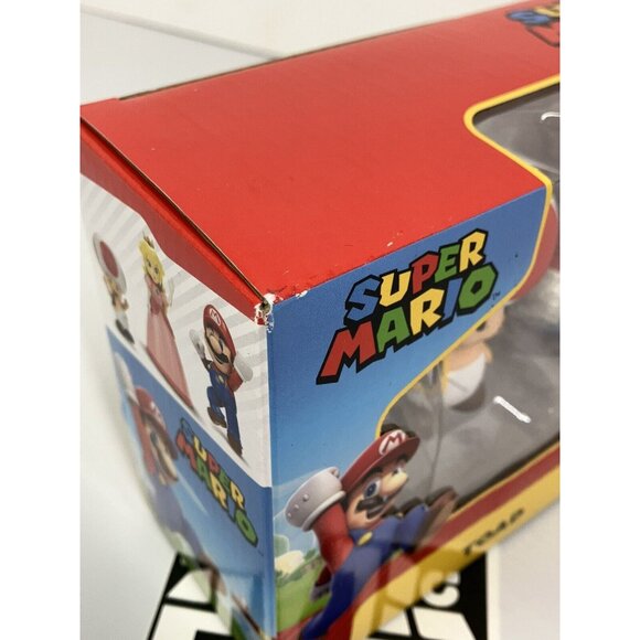 Nintendo Super Mario Toad, Mario, and Peach Action Figure Set 3 Pack Brand New - Picture 8 of 16